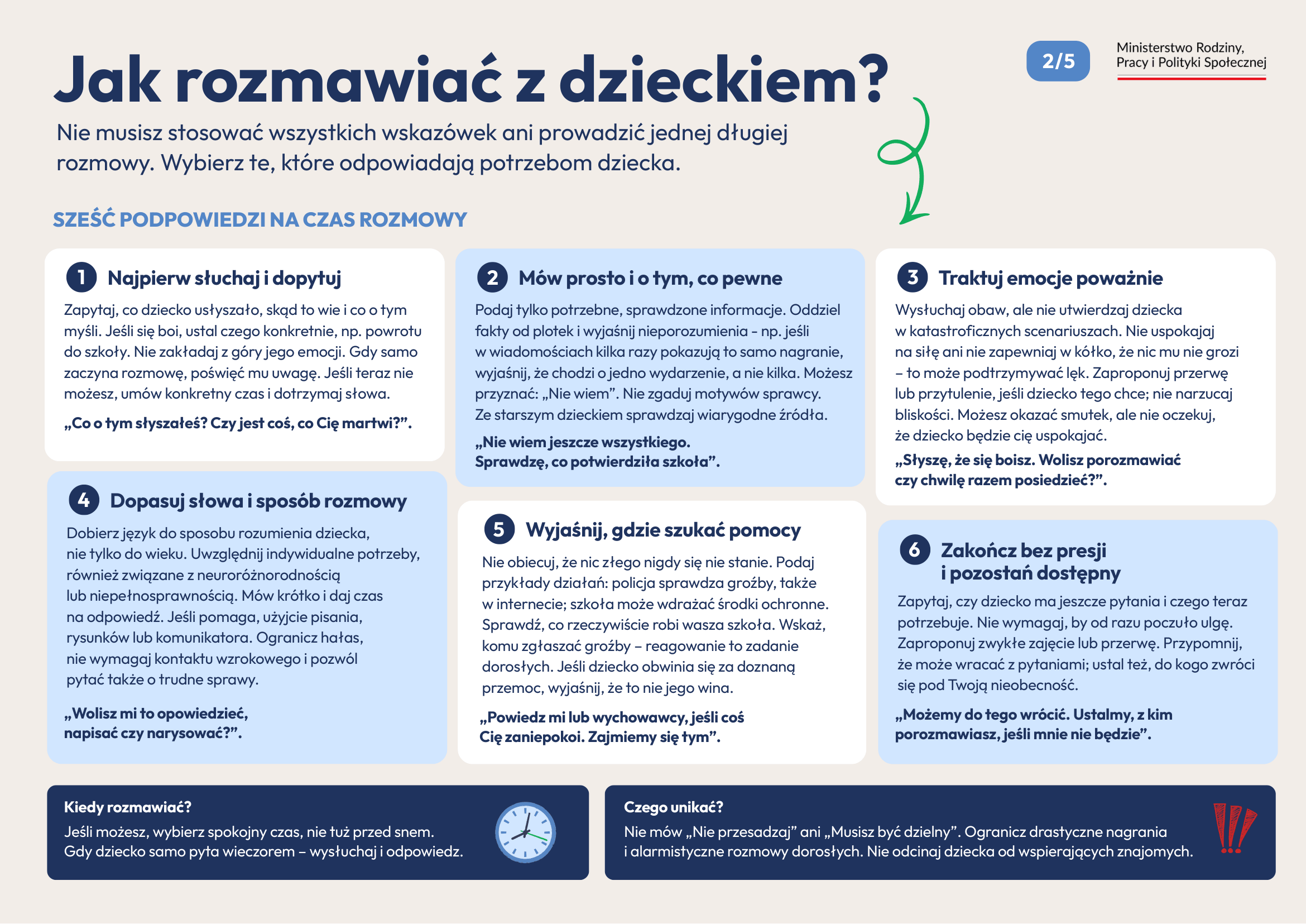 Drogowskaz dla rodziców wersja graficzna część 3