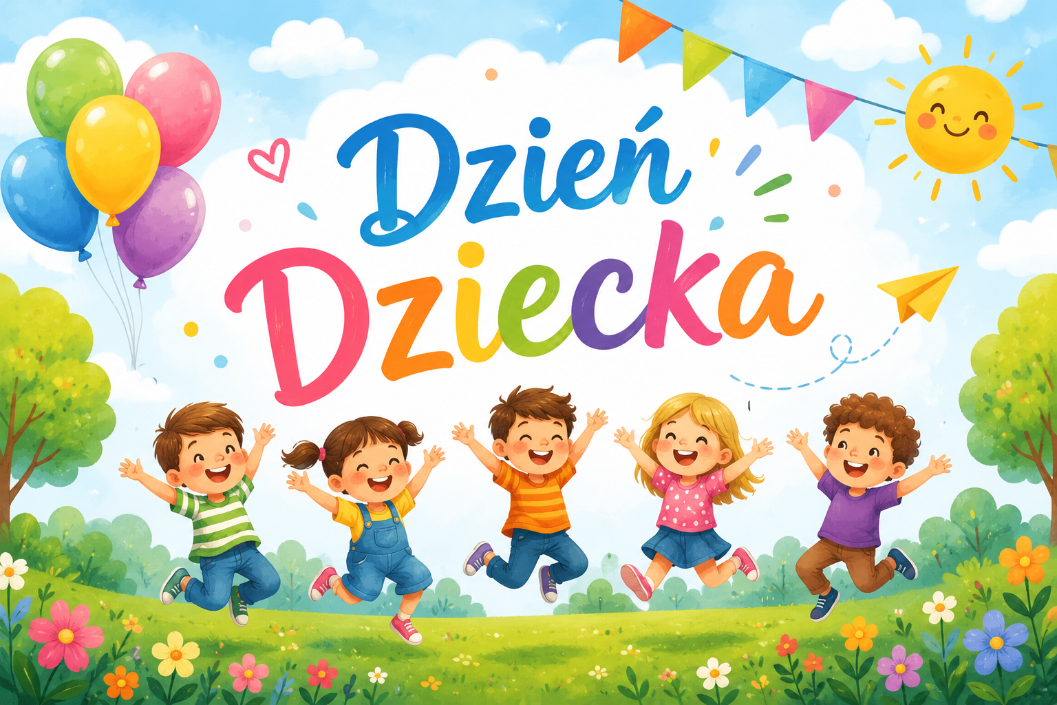 śmiejące i&nbsp;skarzące dzieci