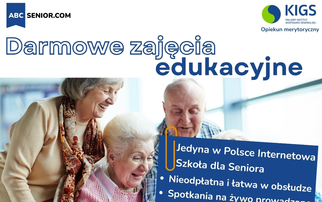 Zdjęcie do Bezpłatna, internetowa szkoła dla senior&oacute;w ABCsenior.com